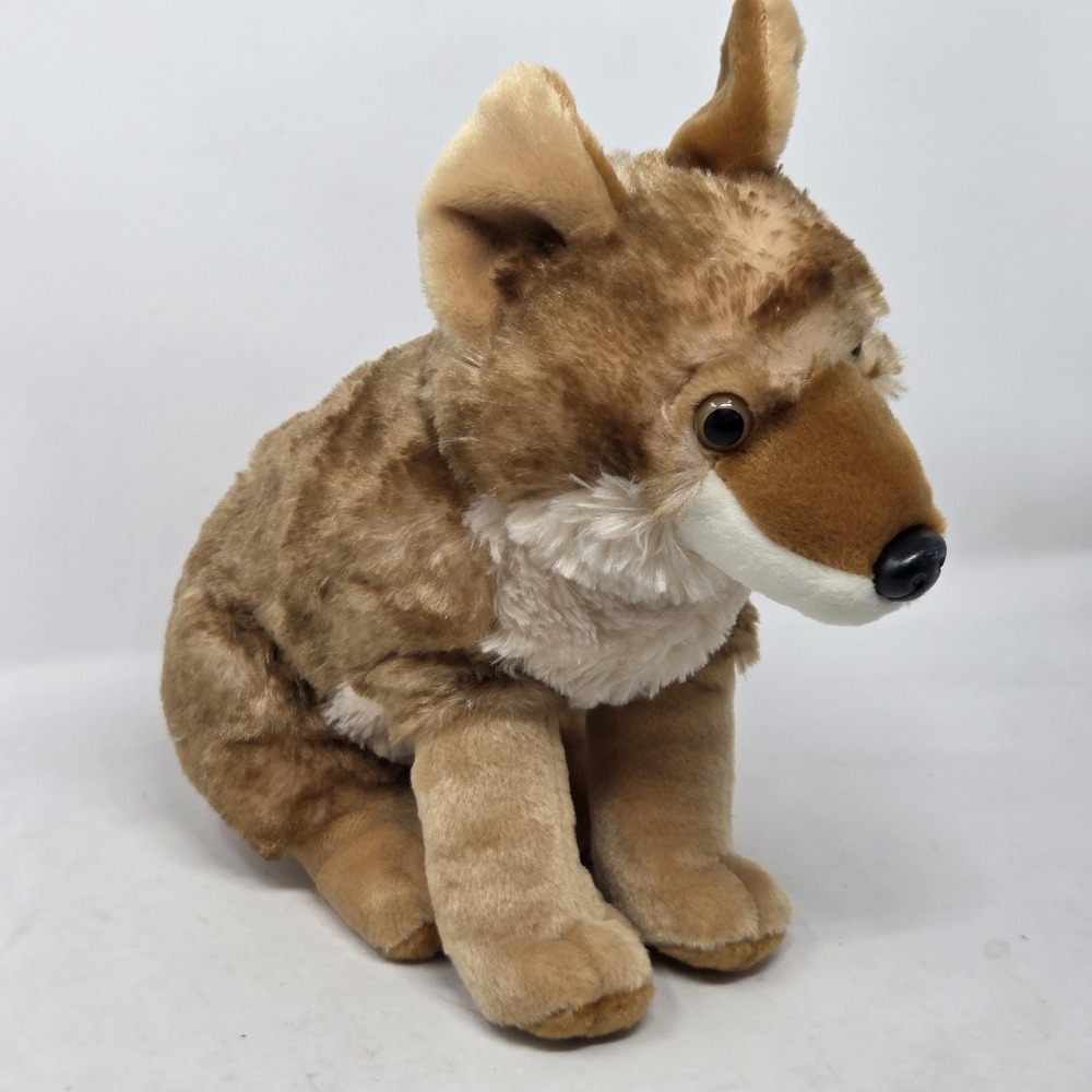 Wild Republic Cuddlekins Coyote Wolf Fox Plush 11" Stuffed Animal Realistic Soft